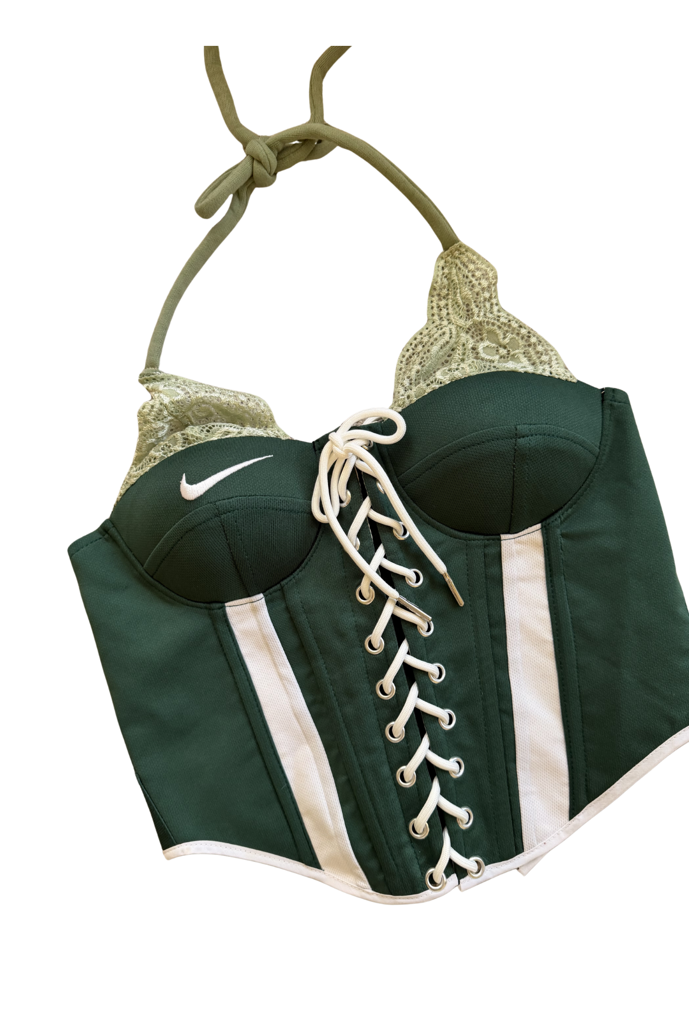 Green corset