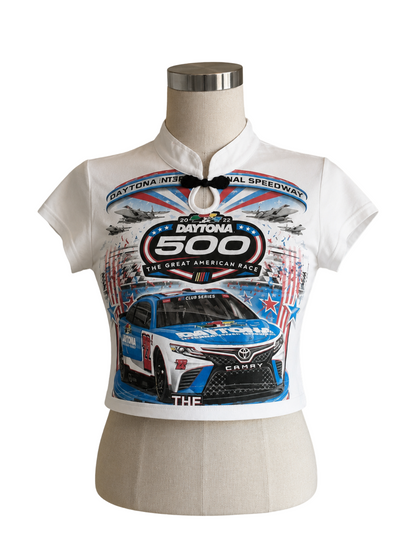 Daytona 500 Vintage Crop Top
